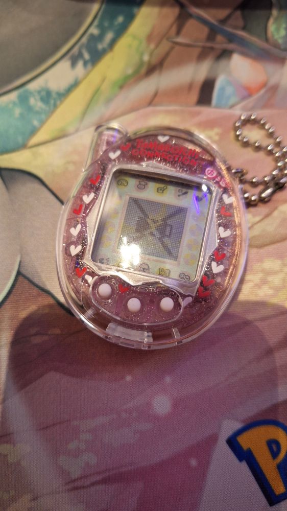 Tamagotchi Connection Pink Glitter